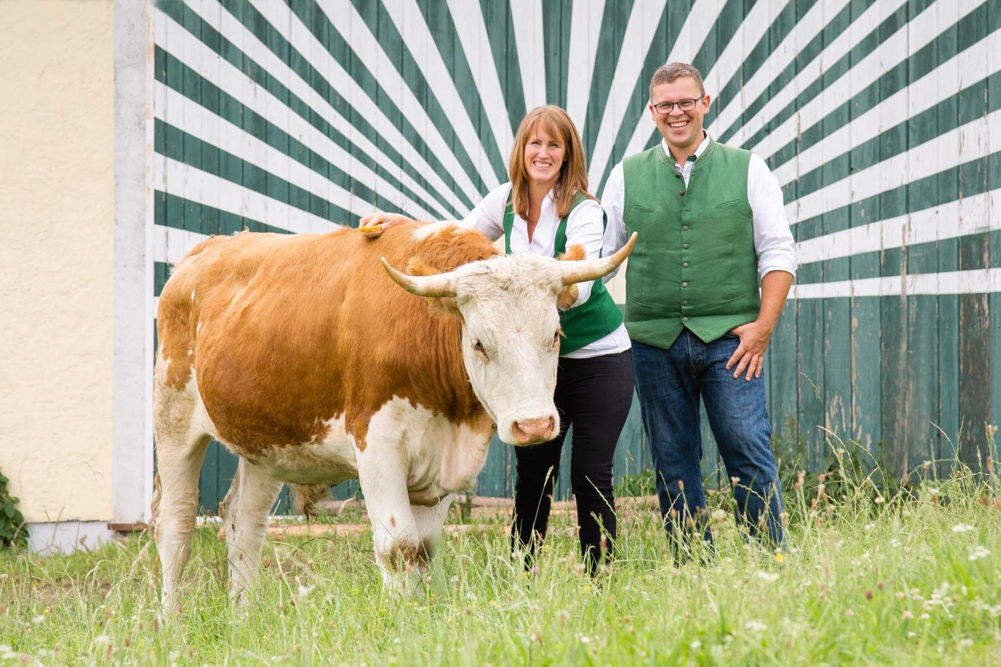 Ferienwohnung Am Bio-Bauernhof Obertrum am See Kültér fotó